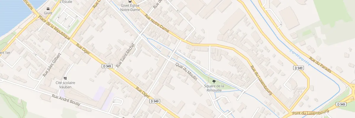 Plan du 34 Rue Estivant à Givet