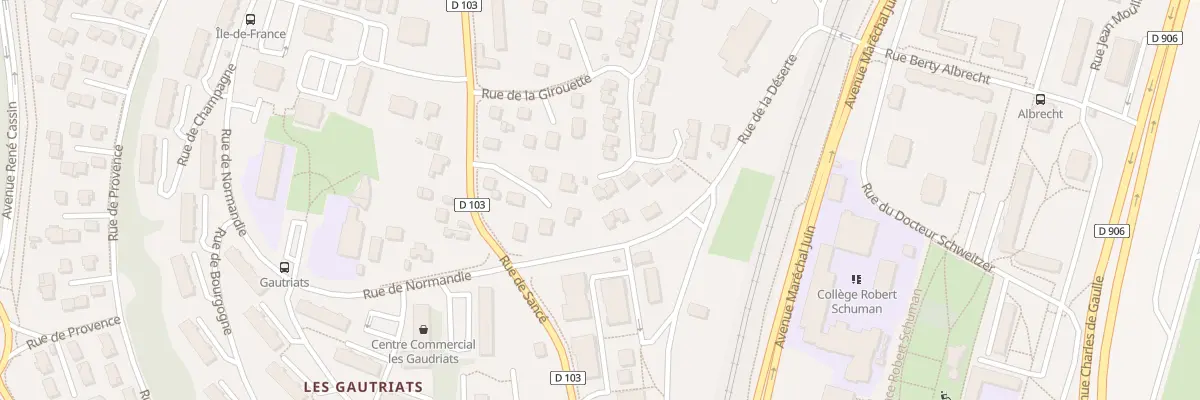 Plan du 198 Rue de la Girouette à Mâcon