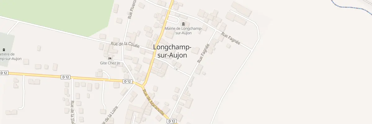 Plan du 1 Rue de l’Eglise à Longchamp-sur-Aujon