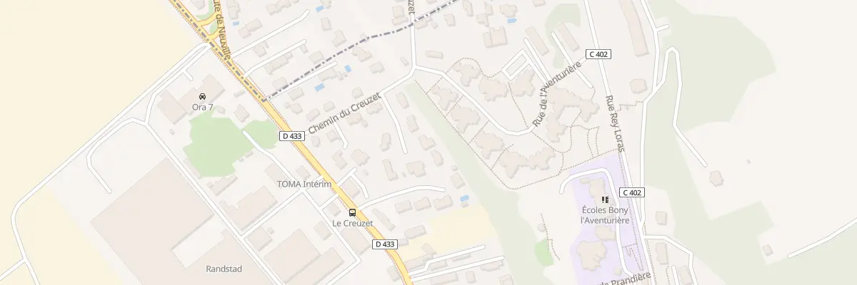 Plan du 9003 Che du Creuzet à Neuville-sur-Saône