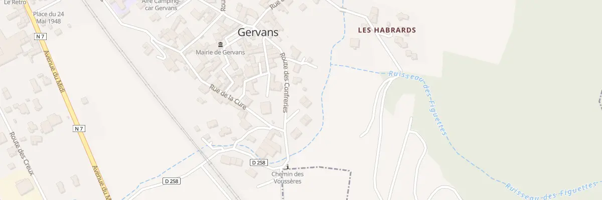 Plan du 6 Clos des Vignes à Gervans