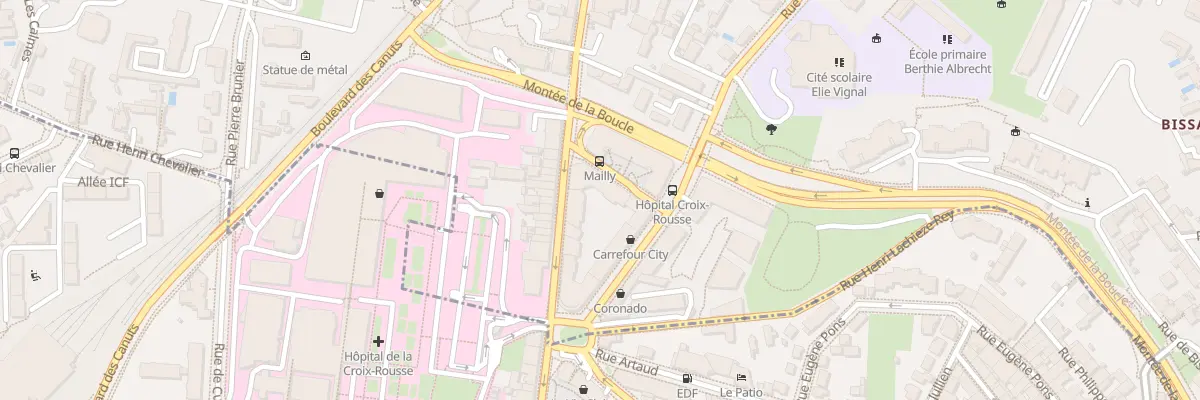 Plan du 22 Rue Coste à Caluire-et-Cuire