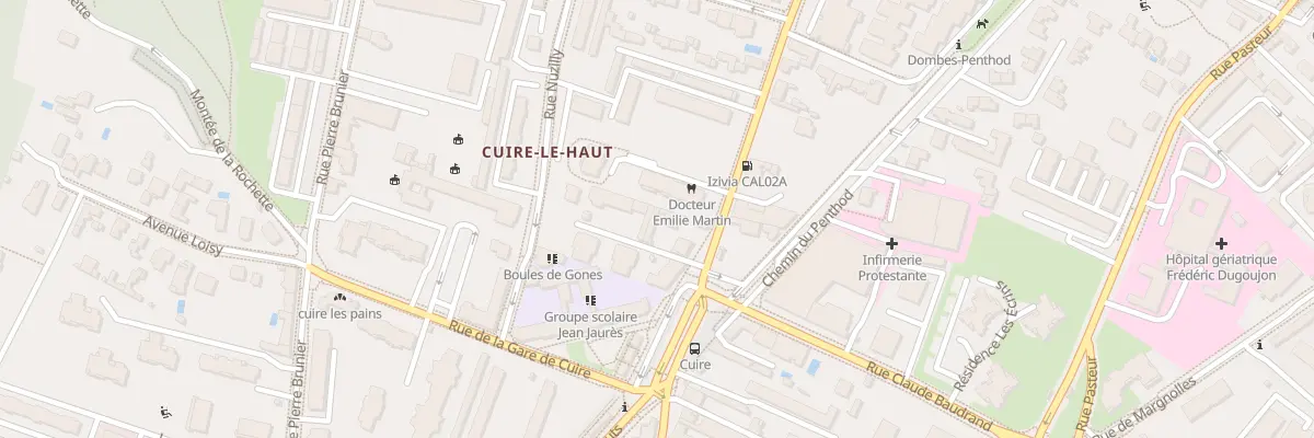 Plan du 67 Rue Coste à Caluire-et-Cuire