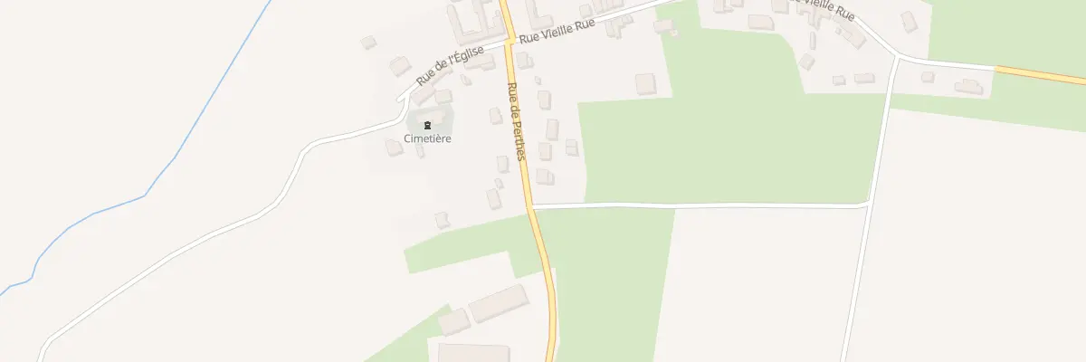 Plan du 9 Rue de Perthes à Vouillers
