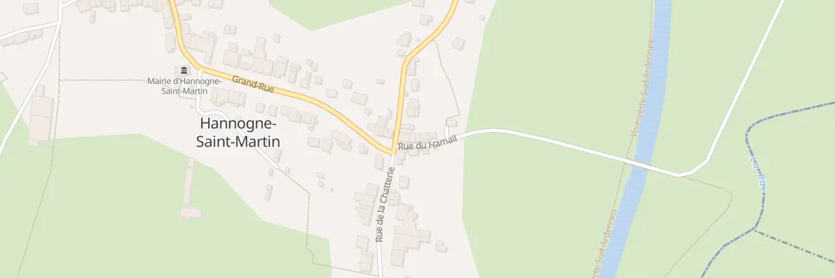 Plan du 5 Rue du Hamail à Hannogne-Saint-Martin