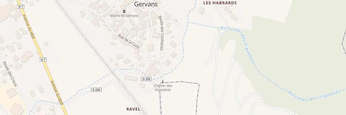 Plan du 3 Clos des Vignes à Gervans