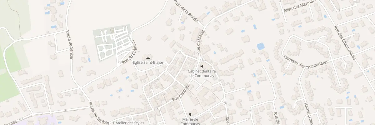 Plan du 8 Rue du Grand Puits à Communay