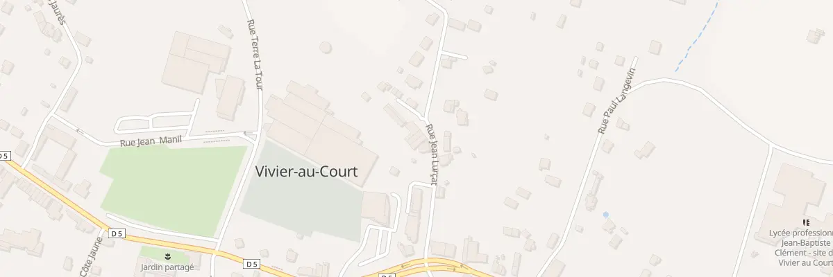 Plan du 7 Rue Jean Lurcat à Vivier-au-Court