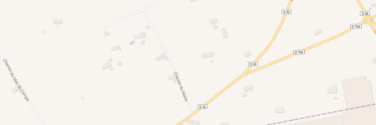 Plan du 683A Che du Maire à Châteaurenard