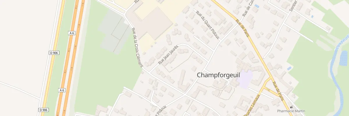 Plan du 15 Rue Jean Jaurès à Champforgeuil