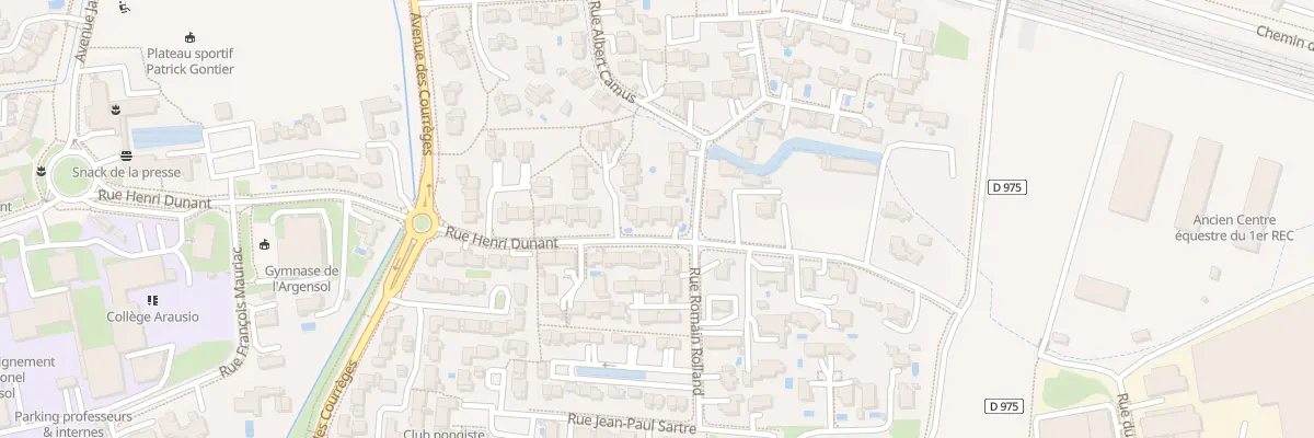 Plan du 469 Rue Henri Dunant à Orange