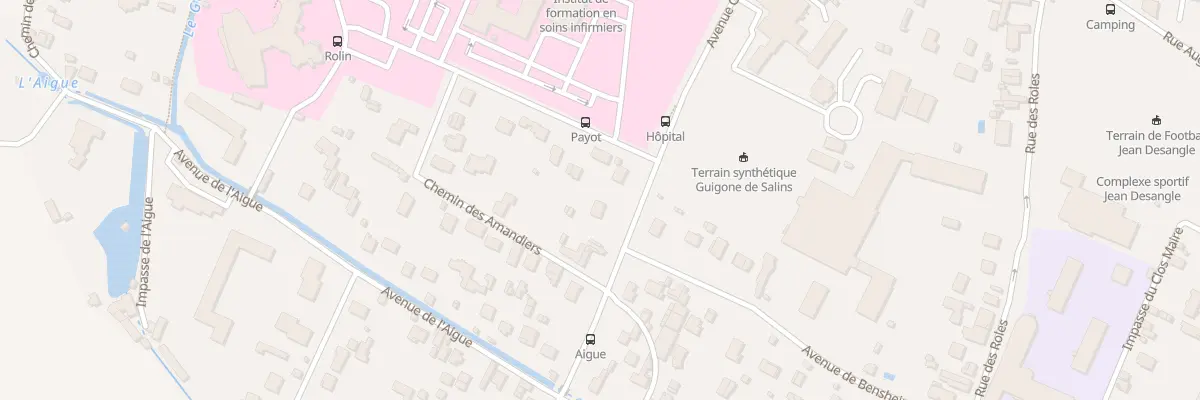 Plan du 7 Av Guigone de Salins à Beaune