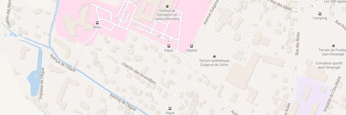 Plan du 9003 Rue René Payot à Beaune