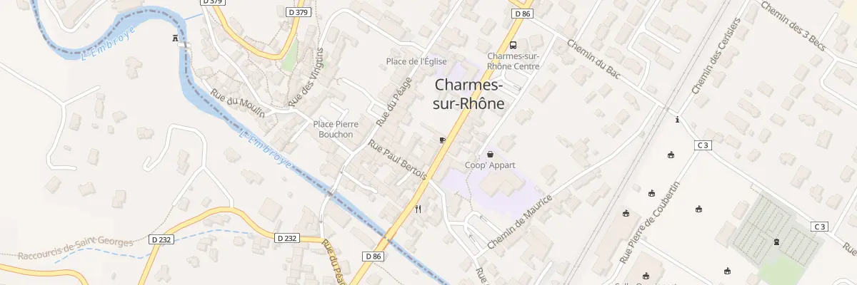 Plan du 5260 Rte Nationale à Charmes-sur-Rhône