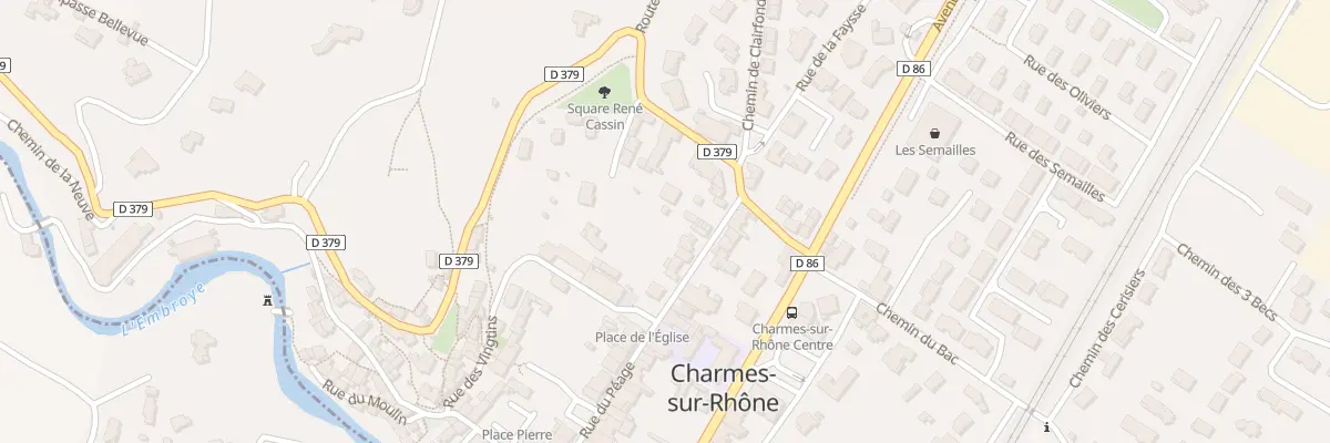 Plan du 41 Rue du Péage à Charmes-sur-Rhône