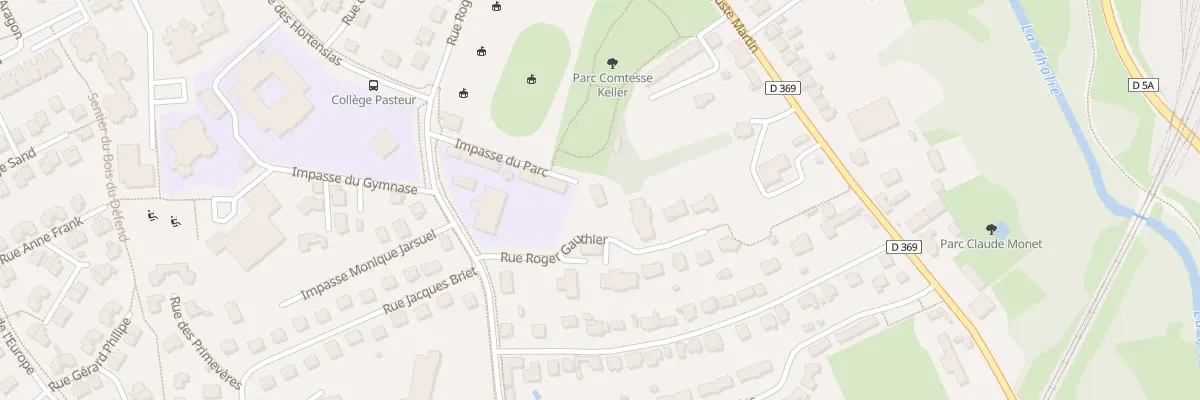 Plan du 9001 Imp du Parc à Saint-Rémy