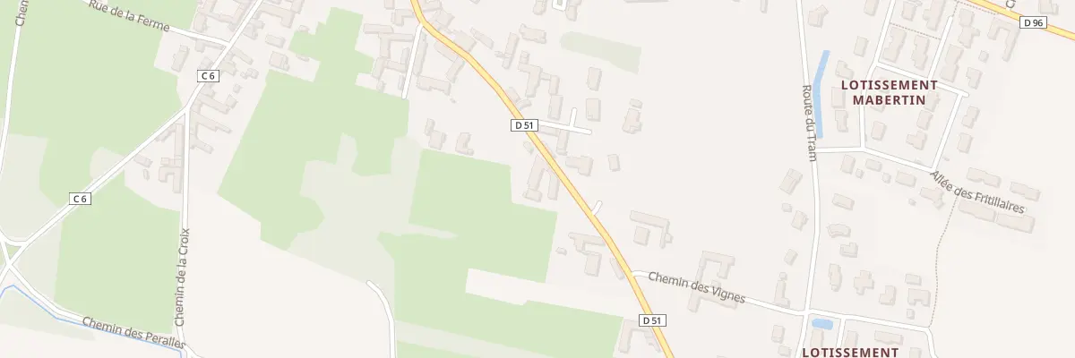 Plan du 280 Rte de la Ronziere à Cormoranche-sur-Saône