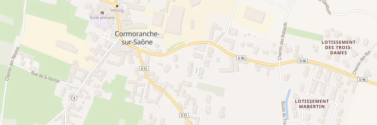 Plan du 15 Chapeland à Cormoranche-sur-Saône