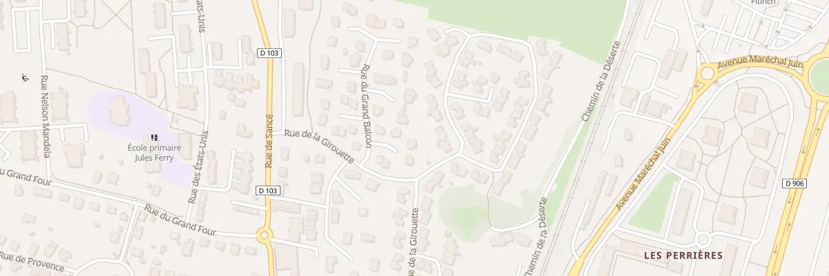 Plan du 30 Rue du Grand Balcon à Mâcon