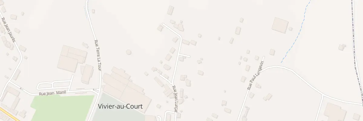 Plan du 12 Rue Jean Lurcat à Vivier-au-Court