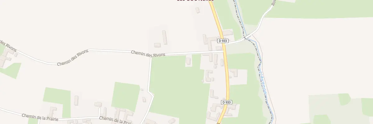 Plan du 95 Che des Rivons à Garnerans