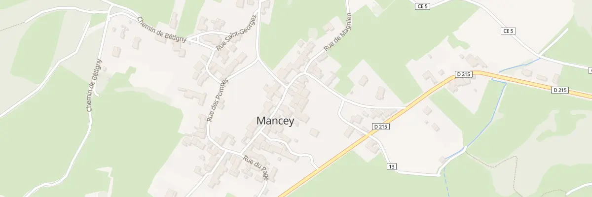 Plan du 5 Rue Charles Millot à Mancey