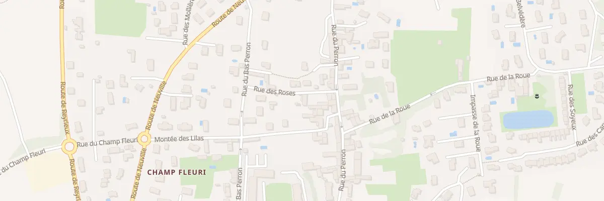 Plan du 65 Rue des Roses à Genay