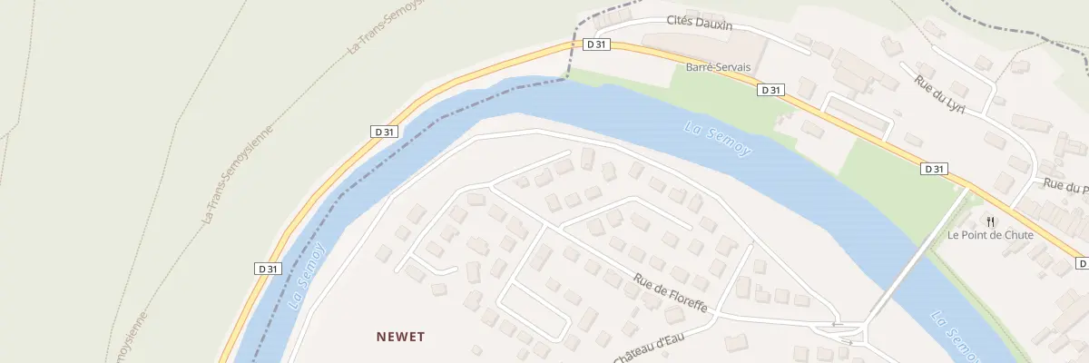 Plan du 23 Rue de Floreffe aux Hautes-Rivières
