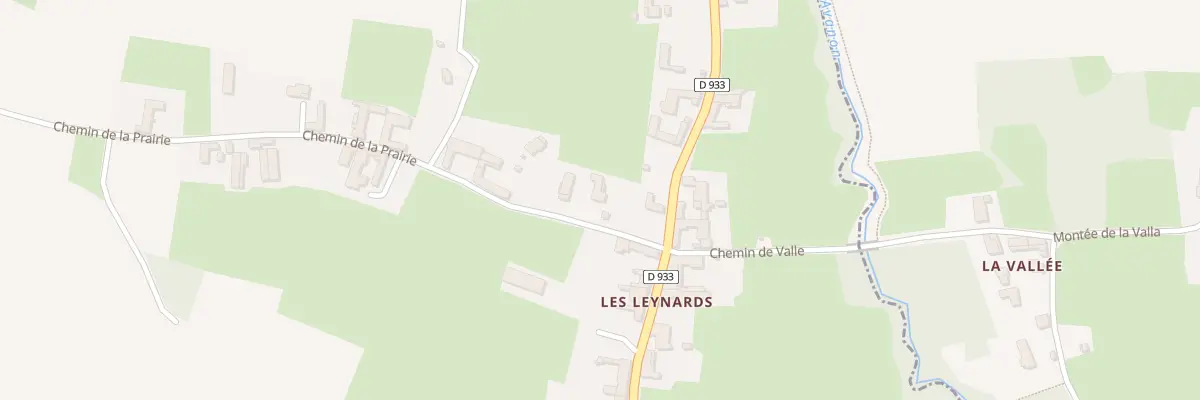 Plan du 58 Che de la Prairie à Garnerans