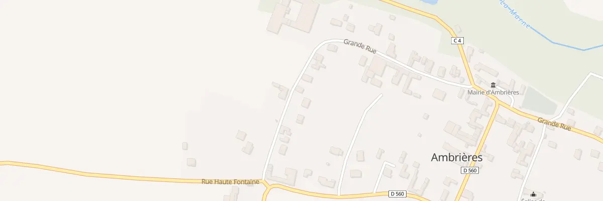Plan du 35 Gr Grande Rue à Ambrières