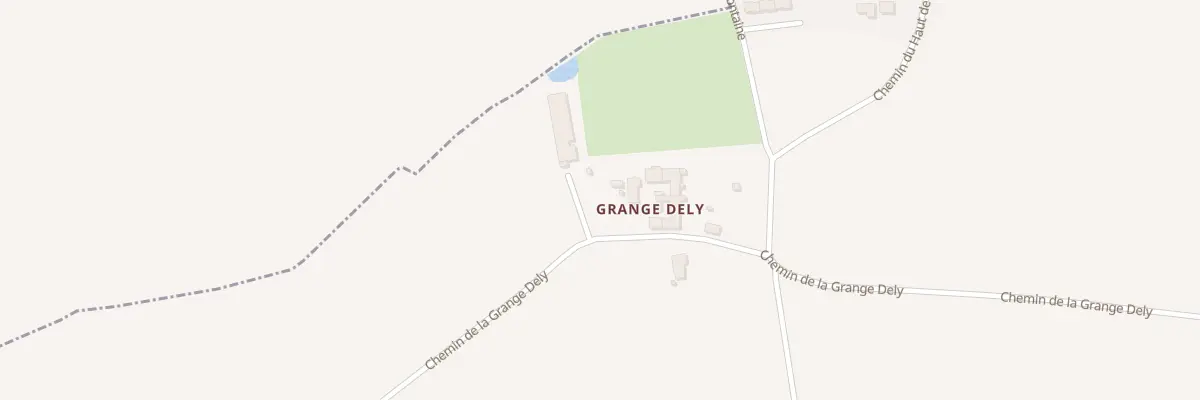 Plan du 766 Che de la Grange Dely à Savigneux