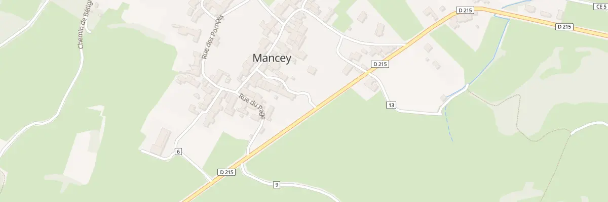 Plan du 6 Imp La Grand’Cour à Mancey