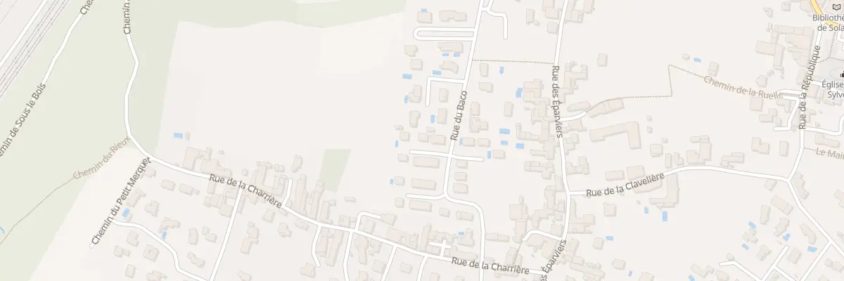 Plan du 117 Rue du Baco à Solaize