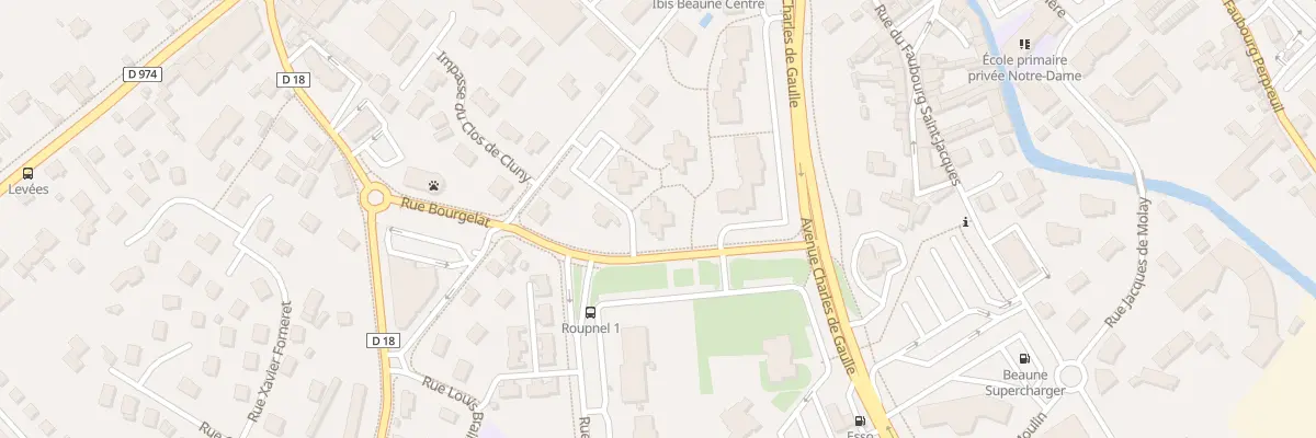 Plan du 6 Rue Jean des Vignes Rouges à Beaune