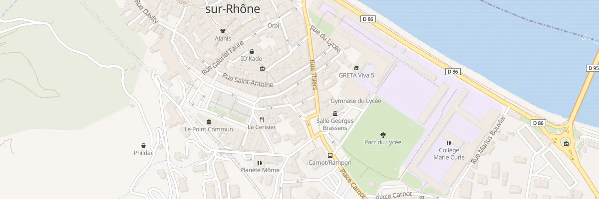 Plan du 4 Rue du Parc à Tournon-sur-Rhône