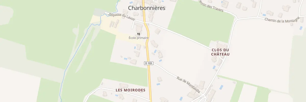 Plan du 3 Rte de Macon à Charbonnières