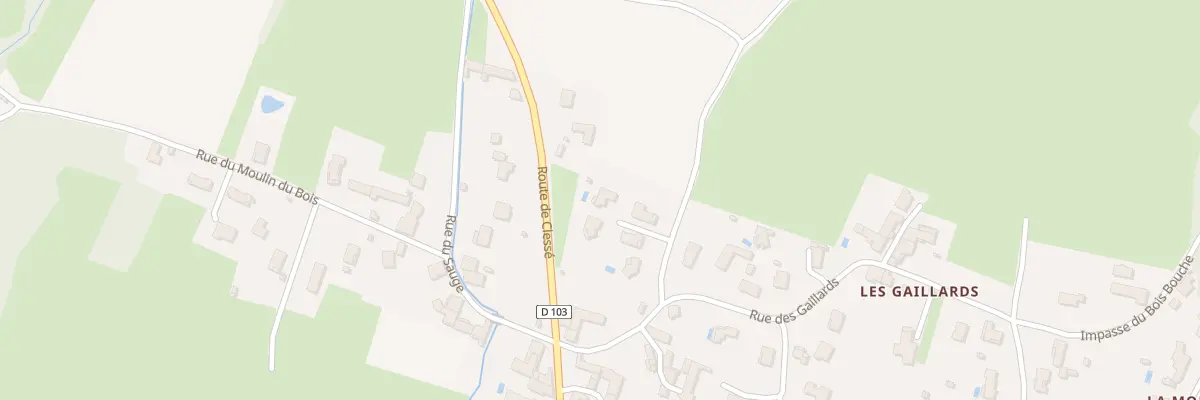 Plan du 5C Che du Pré de la Cour à Charbonnières