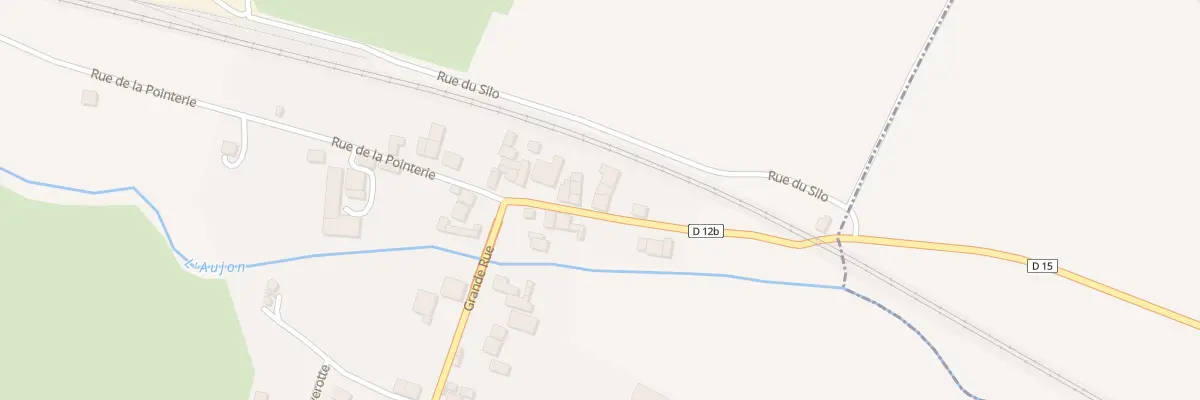 Plan du 7 Rue Rennepont à Longchamp-sur-Aujon