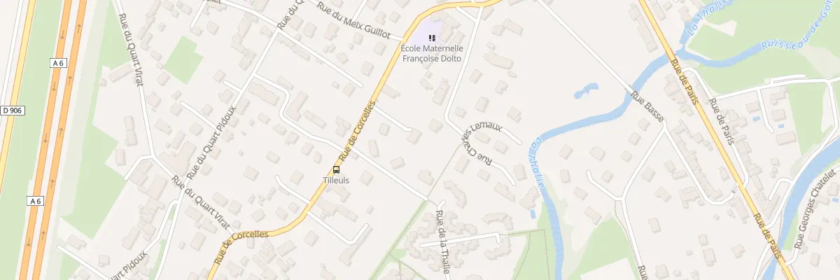 Plan du 9 Rue de Corcelles à Champforgeuil