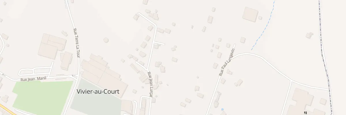 Plan du 20 Rue Jean Lurcat à Vivier-au-Court