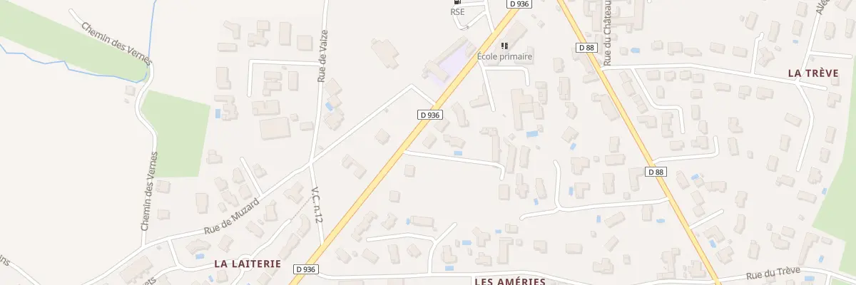 Plan du 339 Rte de Villefranche à Villeneuve