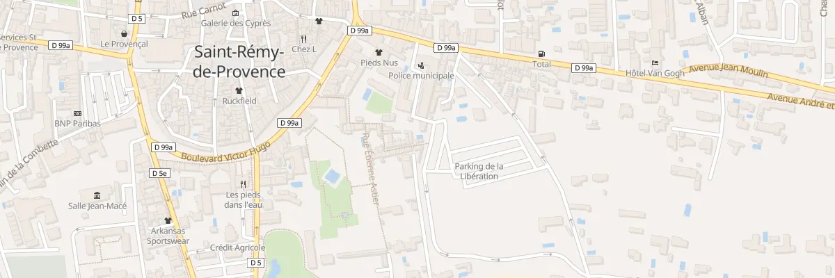 Plan du 11A Rue Marius Jouveau à Saint-Rémy-de-Provence