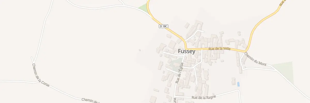 Plan du 5 Rue de l’Ecole à Fussey