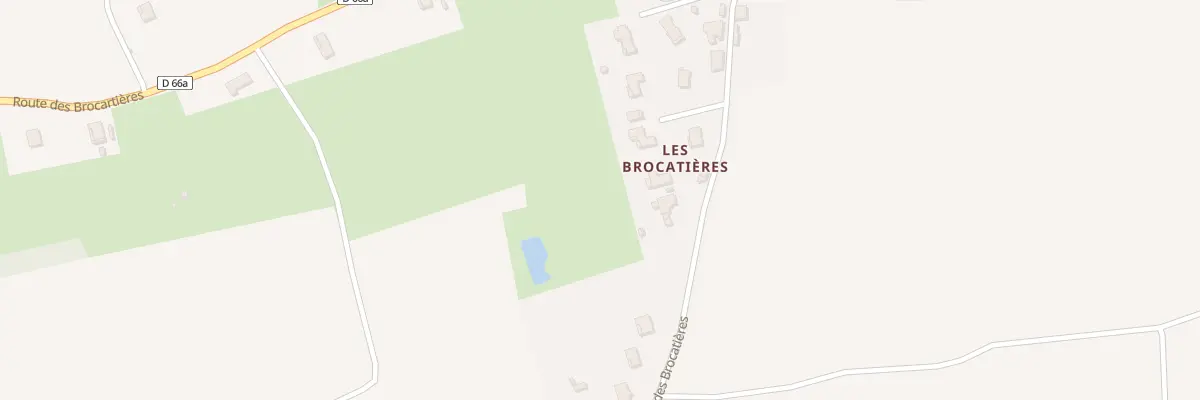 Plan du 5932 Les Brocatieres à Giron