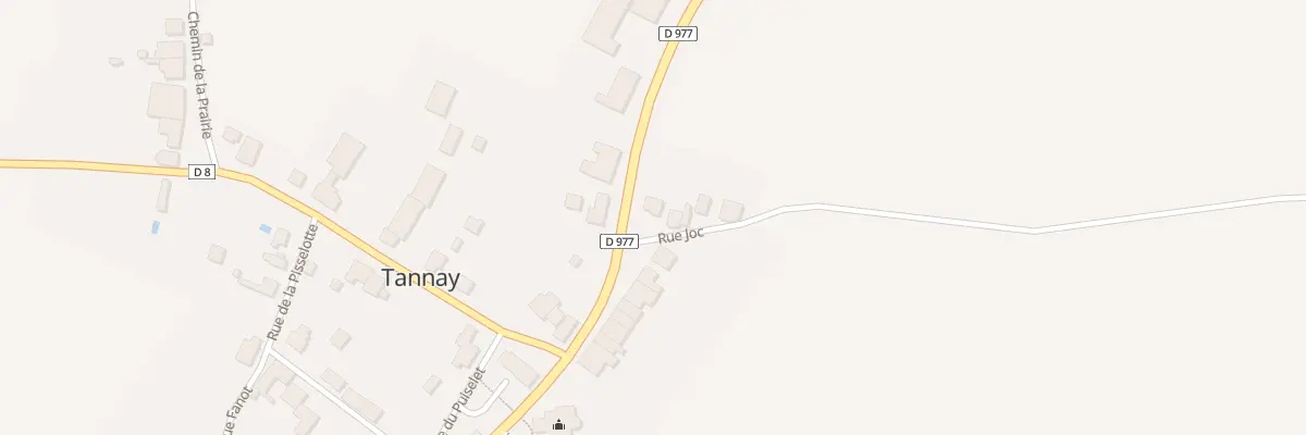 Plan du 1 Rue Joc à Tannay-le-Mont-Dieu