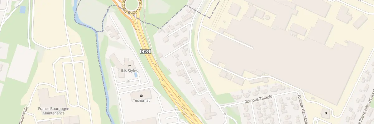 Plan du 89 Rue François Protheau à Chalon-sur-Saône