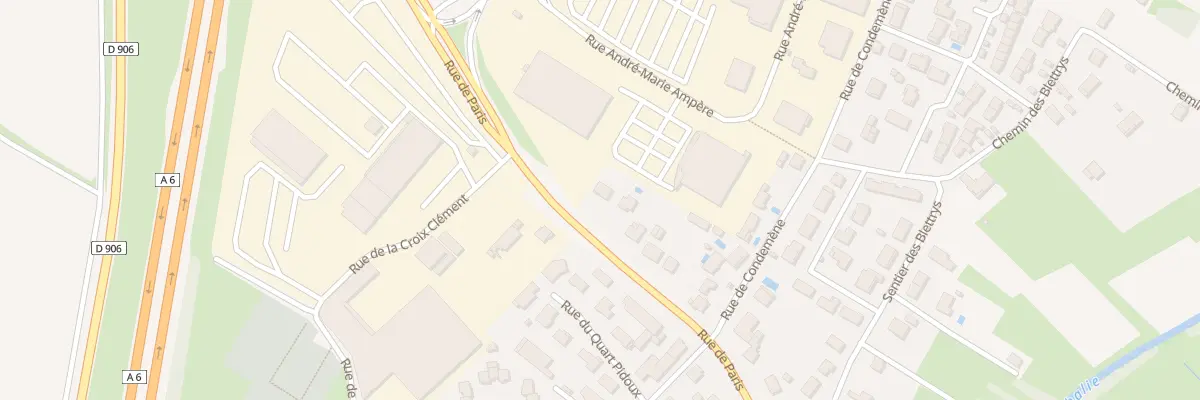 Plan du 110 Rue de Paris à Champforgeuil