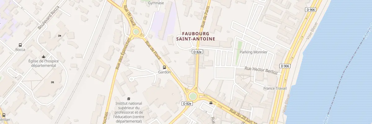 Plan du 302 Rue de Paris à Mâcon