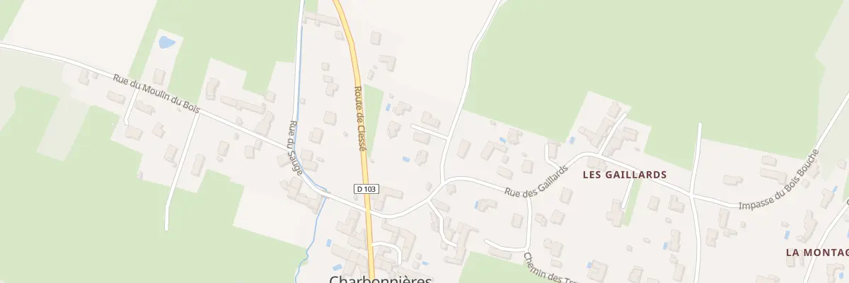 Plan du 5A Che du Pré de la Cour à Charbonnières