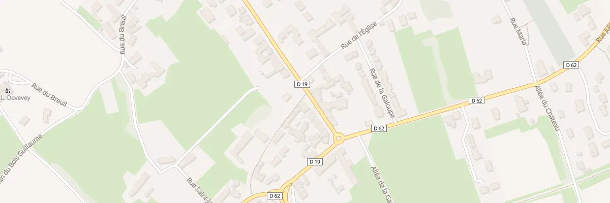 Plan du 1 Vc La Riotte à Demigny